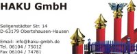 HAKU GmbH SERVICE RUND UMS HAUS