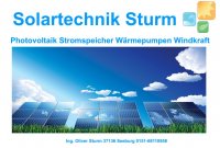 Solartechnik Sturm Oliver Sturm 